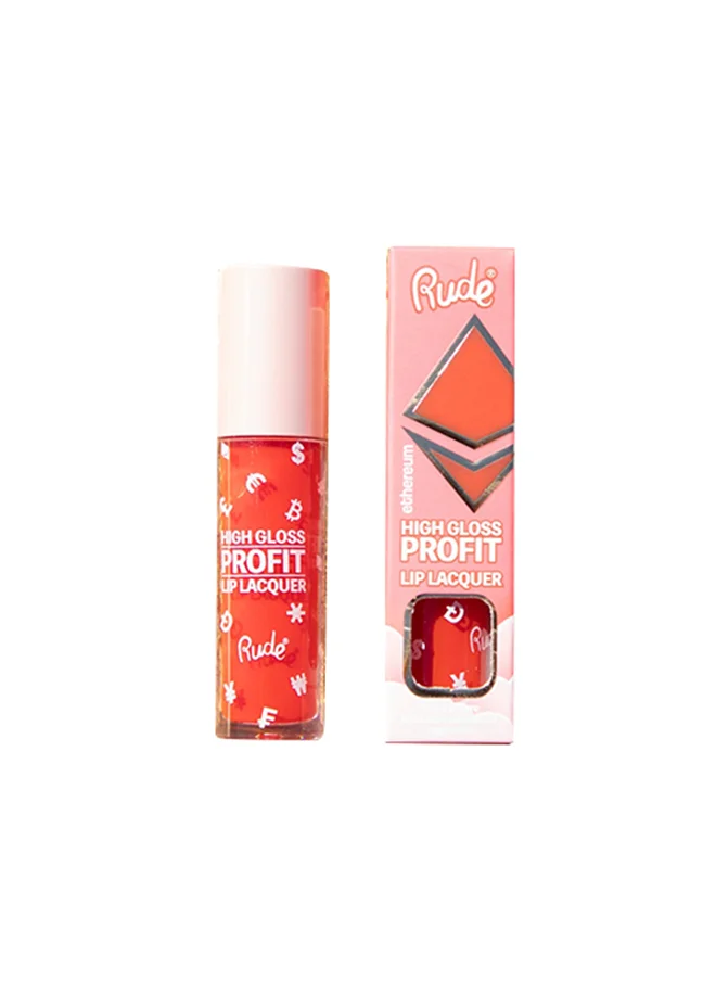 روود High Gloss Profit Lip Lacquer - Ethereum