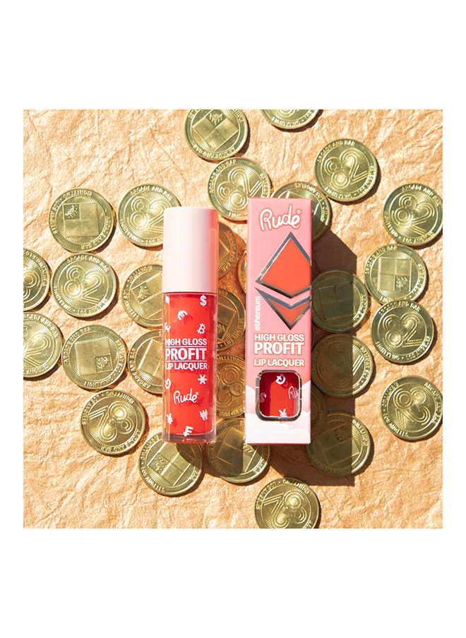 روود High Gloss Profit Lip Lacquer - Ethereum