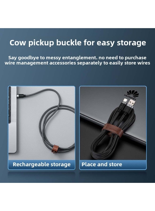 ORICO/Aurico Safe Fast Charge Not Easy To Burn Mobile Phone Accessories 66W Screen Display Fast Charge Line-Color:Black LED Screen Display Fast Charging Line, Line Length 1m  - Image 5