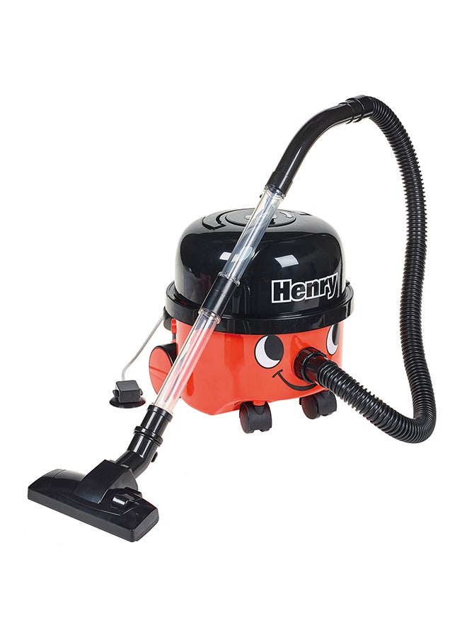 CASDON - Henry Vacuum Cleaner: Red Toy Vacuum With Real Function And Nozzle Accessories. For Children Aged 3+ - Image 1
