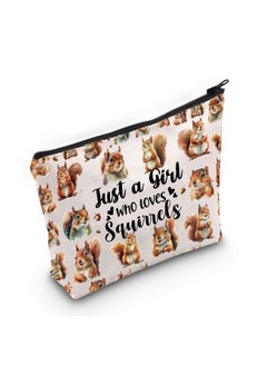 Funny Squirrel Cosmetic Bag Animal Lover Gift Just A Girl Who Loves Squirrels Makeup Zipper Pouch Bag Squirrel Lover Gift (Squirrels) - pzsku/Z6C7E94D7B622E490BD59Z/45/_/1730892625/8792ecf1-8791-47e6-b057-8fac1697fe9d