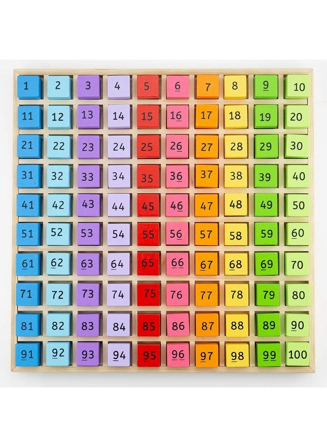 Bigjigs Toys, Wooden Number Counting Tray, Wooden Toys, Maths Games, Wooden Board Game, Board Games, Educational Toys, Teacher Supplies, Montessori Toys - Image 1