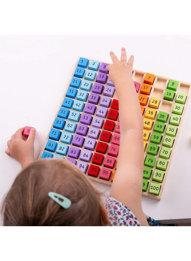 Bigjigs Toys, Wooden Number Counting Tray, Wooden Toys, Maths Games, Wooden Board Game, Board Games, Educational Toys, Teacher Supplies, Montessori Toys - Image 4