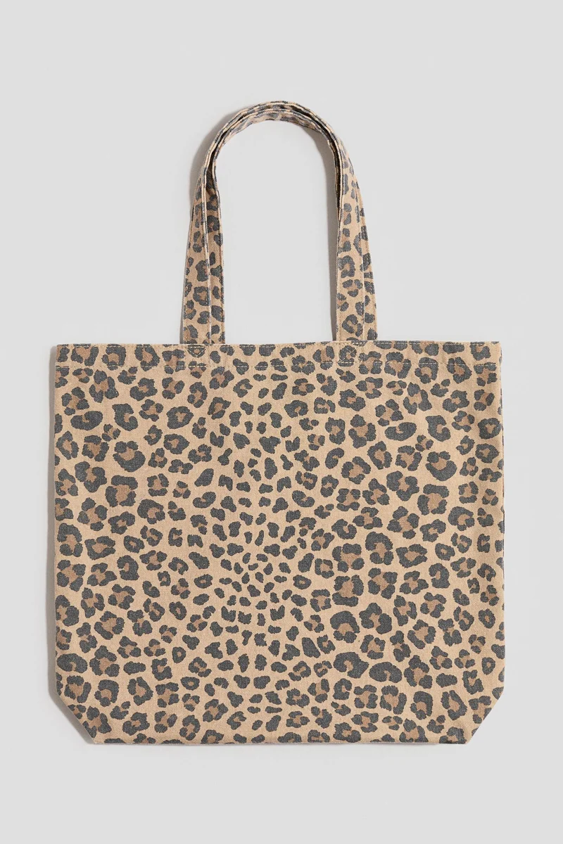 H&M Patterned tote bag