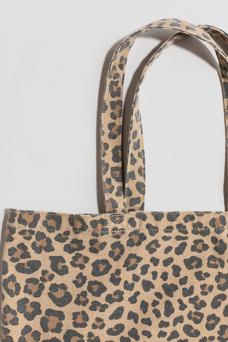 H&M Patterned tote bag
