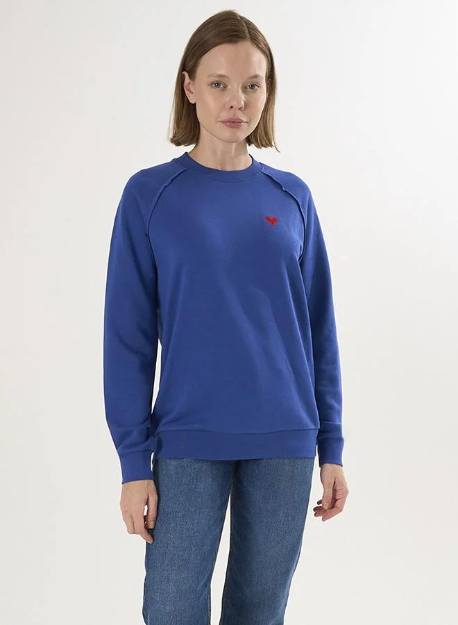 FELIX HARDY Basic Crew Neck Sweatshirt