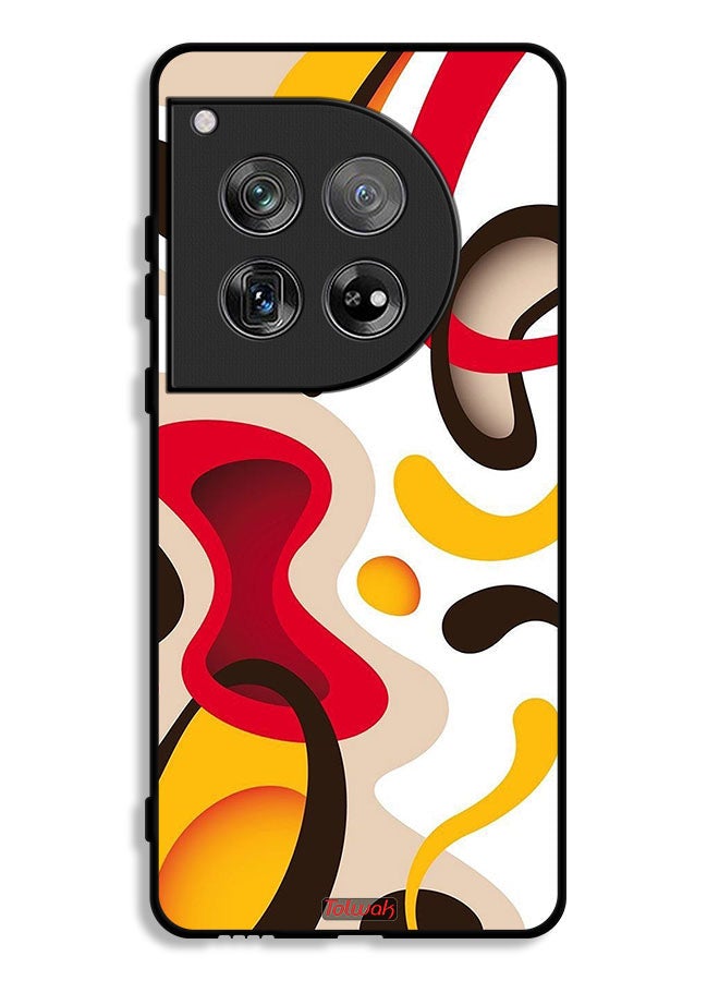 Tolwak OnePlus 12 Protective Case Cover Pattern - Image 1