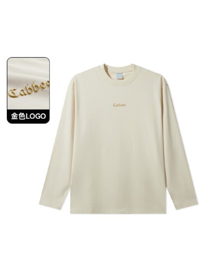 Cabbeen Men's T-shirt Logo Design Comfortable And Soft Autumn Long Sleeve T-shirt - Image 1