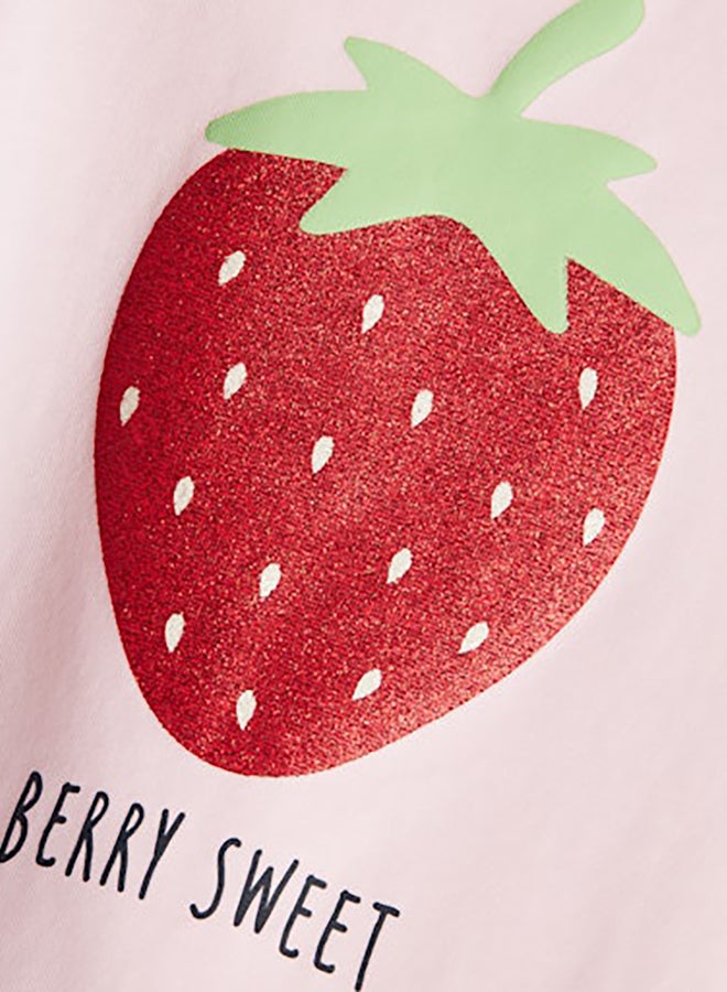 NAME IT Kids Girls Folly Glitter Top - Image 4