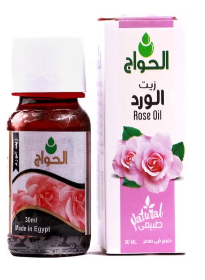 Elhawag Natural cold-pressed rose oil 30ml - Image 1