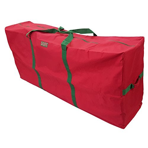 K-Cliffs Artificial Christmas Tree and Ornament Storage Bag | Fits Up to 7 ft Trees | 48" x 15" x 20" - Image 2
