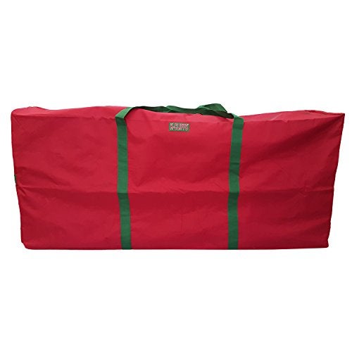 K-Cliffs Artificial Christmas Tree and Ornament Storage Bag | Fits Up to 7 ft Trees | 48" x 15" x 20" - Image 5