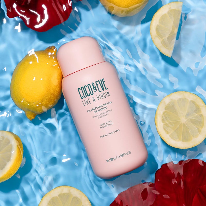 COCO & EVE Coco and Eve Clarifying Detox Shampoo. Remove Hard Water & Product Build Up. With Hibiscus Cider Vinegar to Detox Scalp. Color Safe & Non-Stripping. (280 ml) - Image 2
