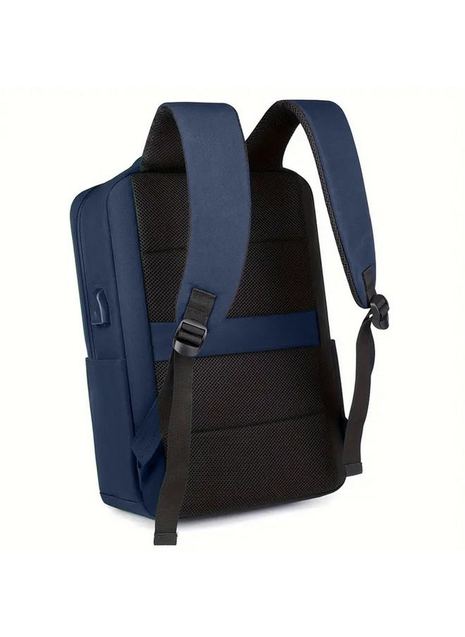Impulse Impulse V2 Elite 30L Unisex Water Resistant Travel Laptop Backpack with USB Charging Port/Office Bag/School Bag/College Bag/Business Bag Fits Up to 16 Inch Laptop with 1 Year Warranty (Blue)  - Image 3