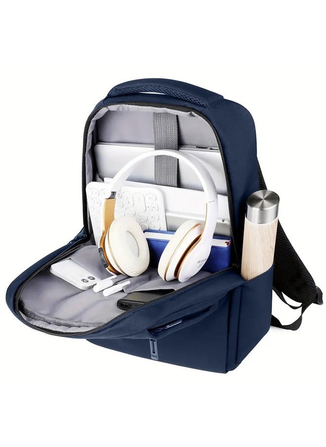 Impulse Impulse V2 Elite 30L Unisex Water Resistant Travel Laptop Backpack with USB Charging Port/Office Bag/School Bag/College Bag/Business Bag Fits Up to 16 Inch Laptop with 1 Year Warranty (Blue)  - Image 4