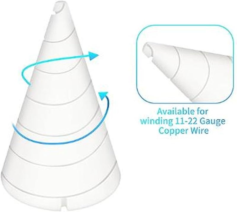 قطعتان من أداة لف ملف فيبوناتشي النحاسية لزراعة الكهرباء هوائي - Image 5
