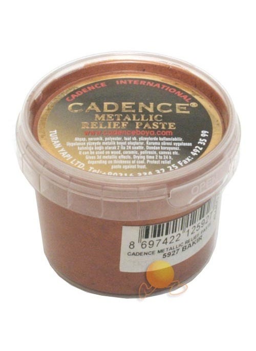 Cadence Metallic Relief Paste 120 ml. 