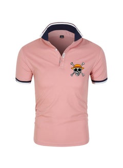 KUYING New One Piece Printed Casual Polo Shirt  - Image 1
