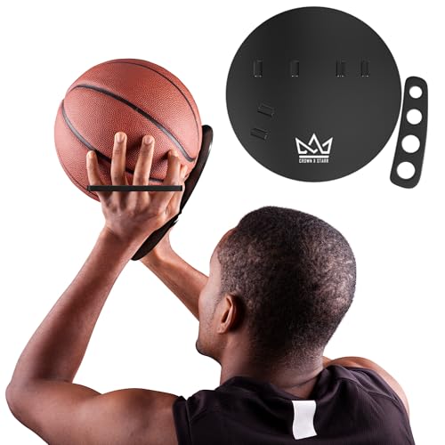 Crown x Starr Basketball Shooting Off Hand Trainer - for Left Handed Shooters, Eliminate Off Hand Interference - with Bonus 5.3" Shooting Aid - Image 1