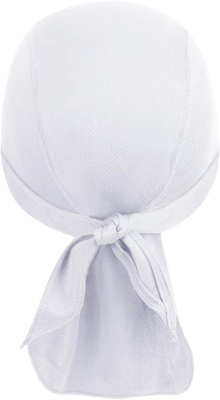 PURFUN Breathable Mesh Cycling Bandana Headscarf Adults Teens Adjustable Skull Cap Quick Dry Dance Motorcycle Biker Liner Head Wrap - Image 4