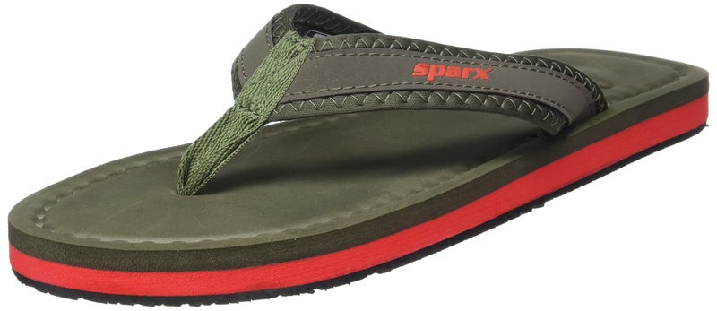 SPARX mens SF0048S Olivered Flip-flop - 12 UK (SF0048SOLRD0012) - Image 2