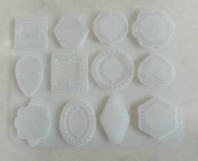 Snoogg Snoogg Rakhi & Bracelet Silicon Jewellery Making Mould 12 in 1 DIY Craft 12 Cavaties Size 7 Inch (1)  - Image 2