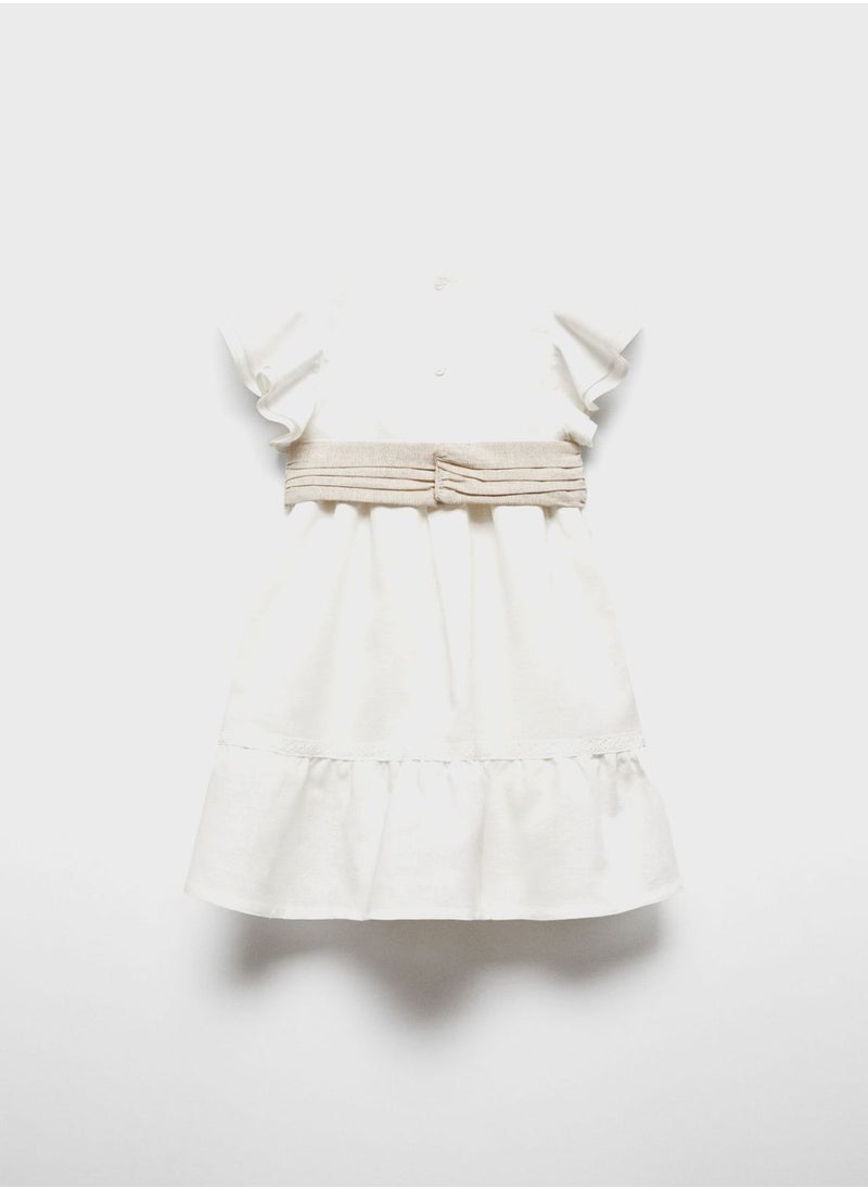 MANGO - Kids Ruffle Dress - Image 1