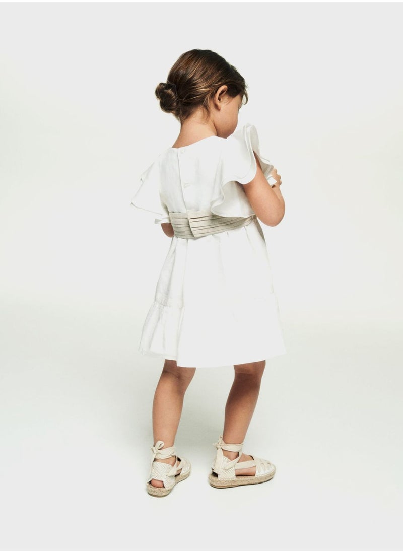 MANGO - Kids Ruffle Dress - Image 1