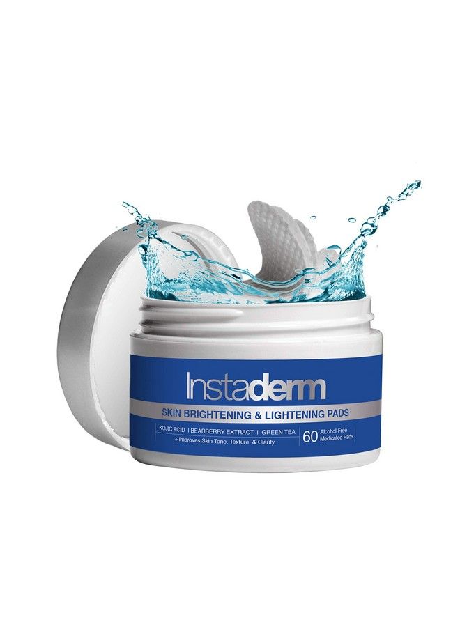 Instaderm Brightening Exfoliating Peel Pads Fades & Exfoliates Away Stubborn Dark Spots Sunspots Age Spots Acne Scars & Freckles. Reverse Years Of Damage Skin For Face & Body With Lightening Resurfacing Pads. - Image 2