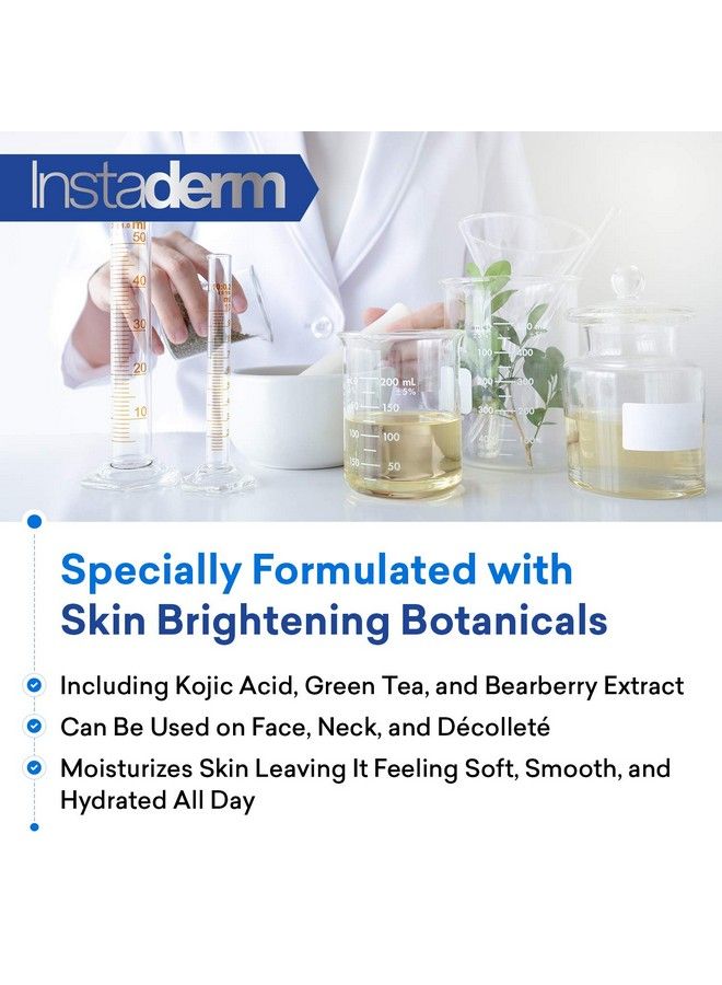 Instaderm Brightening Exfoliating Peel Pads Fades & Exfoliates Away Stubborn Dark Spots Sunspots Age Spots Acne Scars & Freckles. Reverse Years Of Damage Skin For Face & Body With Lightening Resurfacing Pads. - Image 3