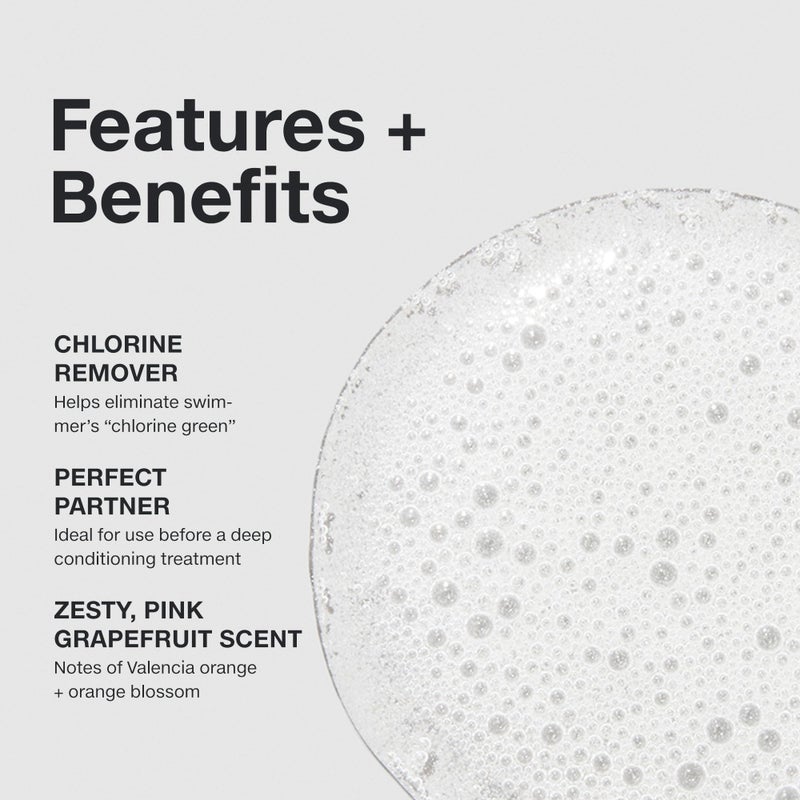 Paul Mitchell Shampoo Three, Clarifying Shampoo, Cleanses Impurities + Removes Chlorine, For All Hair Types, Great For Swimmers, 33.8 fl. oz - Image 3