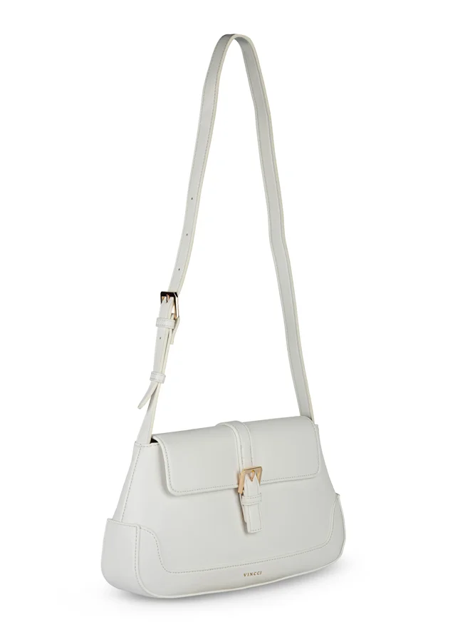 Vincci Women Flap Over Shoulder Bag