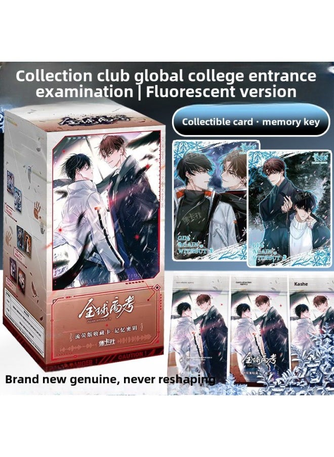 Generic - Genuine Card Collection Agency Global College Entrance Examination Card Firefly Version Memory Key Rare SEC Collection Card Blind Box Whole Box-Color:1 Whole Box Of 10 Small Packages Of 30 Sheets - Image 1
