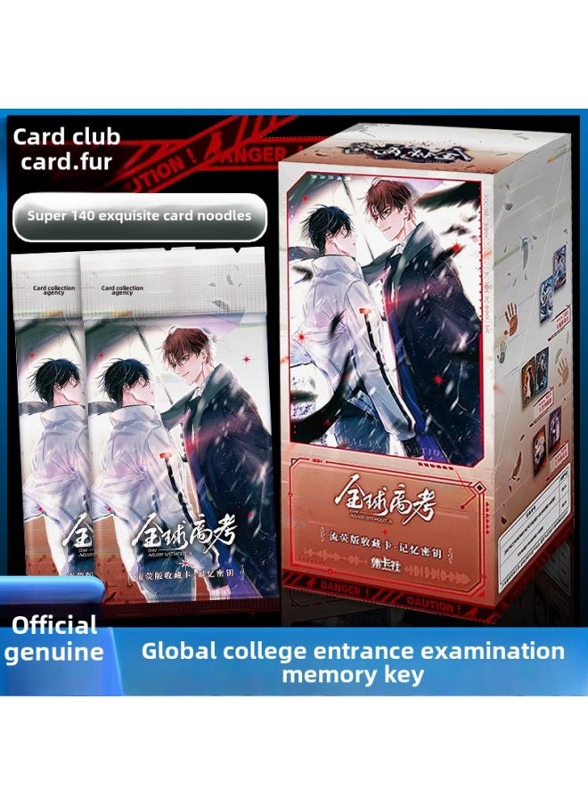 Generic - Genuine Card Collection Agency Global College Entrance Examination Card Firefly Version Memory Key Rare SEC Collection Card Blind Box Whole Box-Color:1 Whole Box Of 10 Small Packages Of 30 Sheets - Image 1