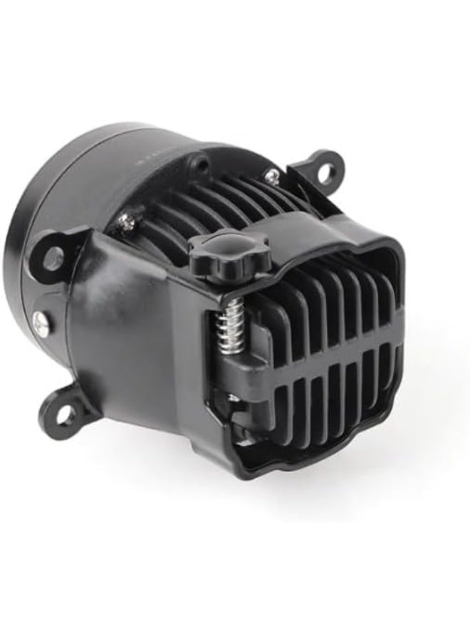 كونبيكس جهاز عرض مصابيح الضباب LED من سلسلة برونتي، طقم من قطعتين، بقوة ١٦٠ واط، نظام إضاءة احترافي للمركبات مع أدوات التركيب، أسود - Image 3