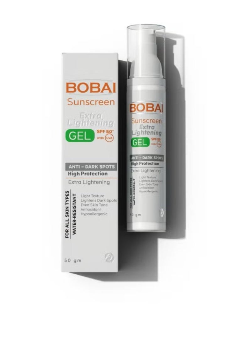 bobai Sunscreen Extra Lightening gel spf 50 