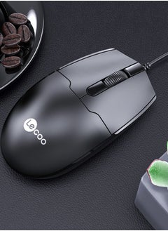 lecoo Lenovo Lecoo Wired Mouse Matte Texture With Delicate Touch  - Image 2