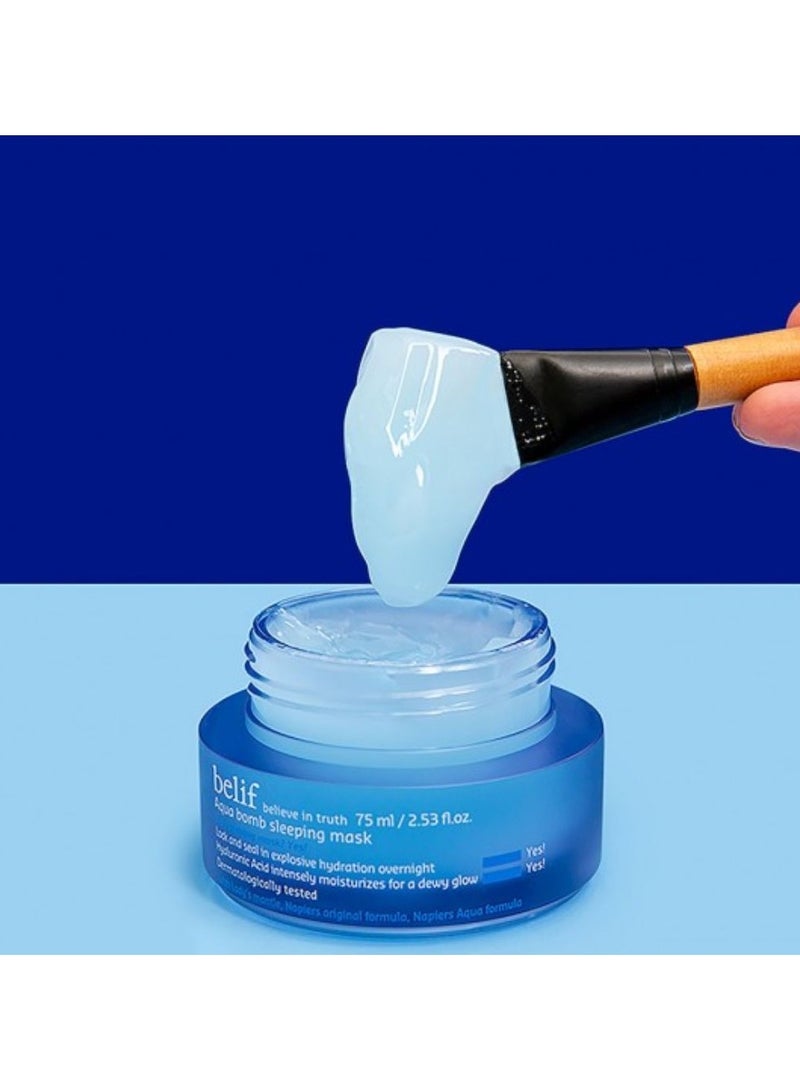 Belif Aqua Bomb Sleeping Mask for Normal and Dry Skin 75ml - Image 2