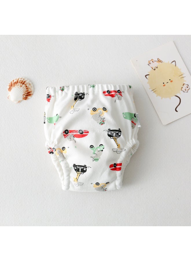 Korean Style Baby Waterproof Gauze Diapers Waterproof Newborn Washable Diaper Diaper Bag Baby Learning Pants