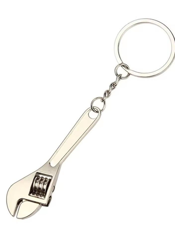 Goolsky Mini Portable Metal Car Wrench Adjustable Universal Spanner Wrench Motorcycle Car Repair Tools Men Special Gift  - Image 1