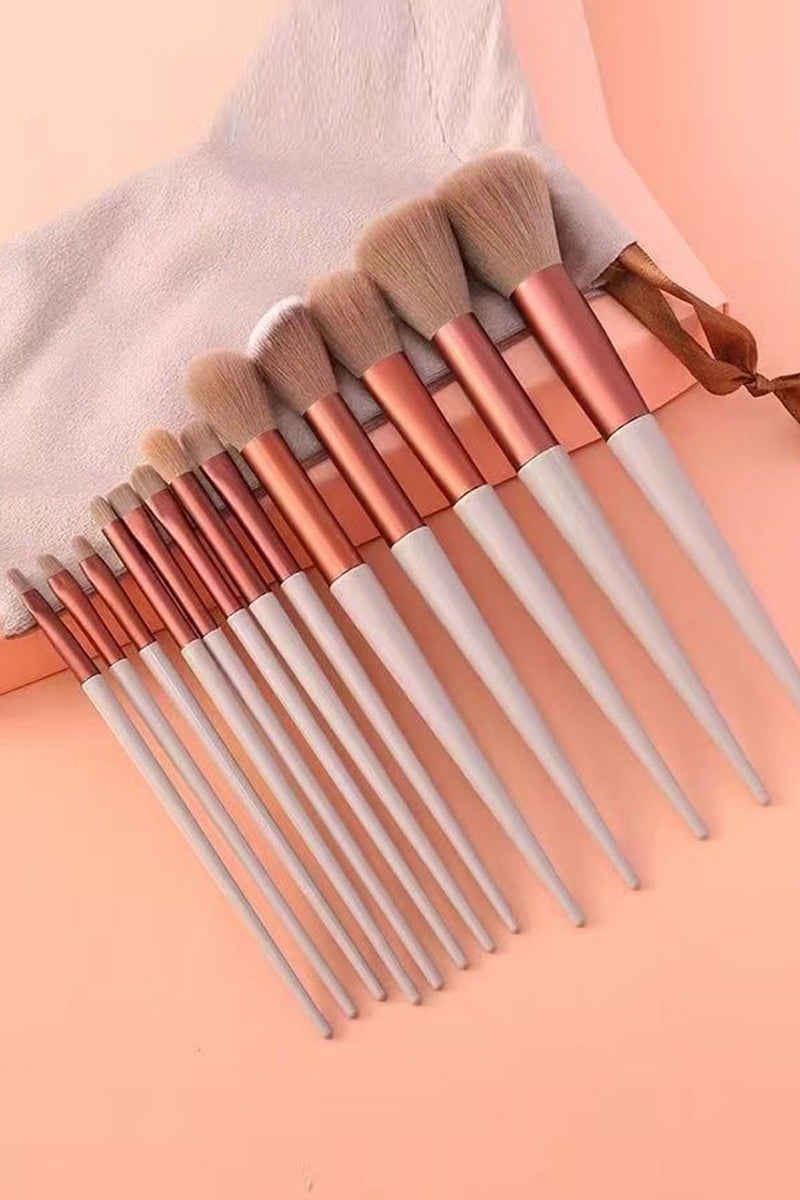 13 makeup brushes, beauty quick-drying makeup brush set, Super soft set, blush powder brush