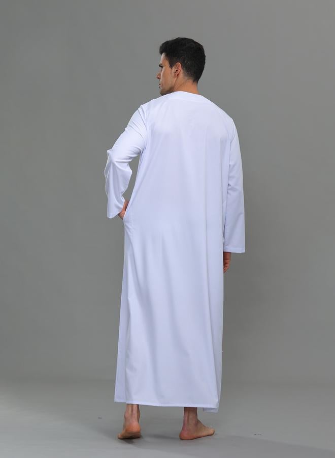 Take Two Men Long Sleeve Button Detail Thobe - Image 3