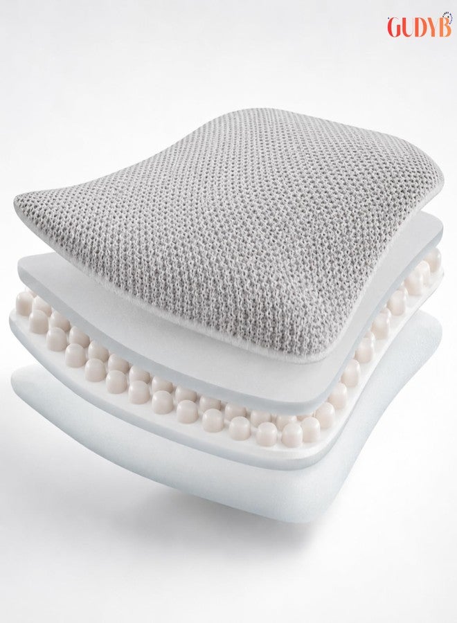 GUDYB AgFix Super Absorbent Hydrophilic Foam Silver Pad ULTRAMAX | Antimicrobial Silver Wound Dressing | High Absorbency, Low Adherence Foam Pad for Ulcers, Burns & Complex Wounds (Box of 5 Pieces) - Image 2