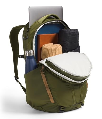 The North Face Women's Surge Commuter Laptop Backpack - PFAS Free, Forest Olive/Utility Brown, One Size - Image 5