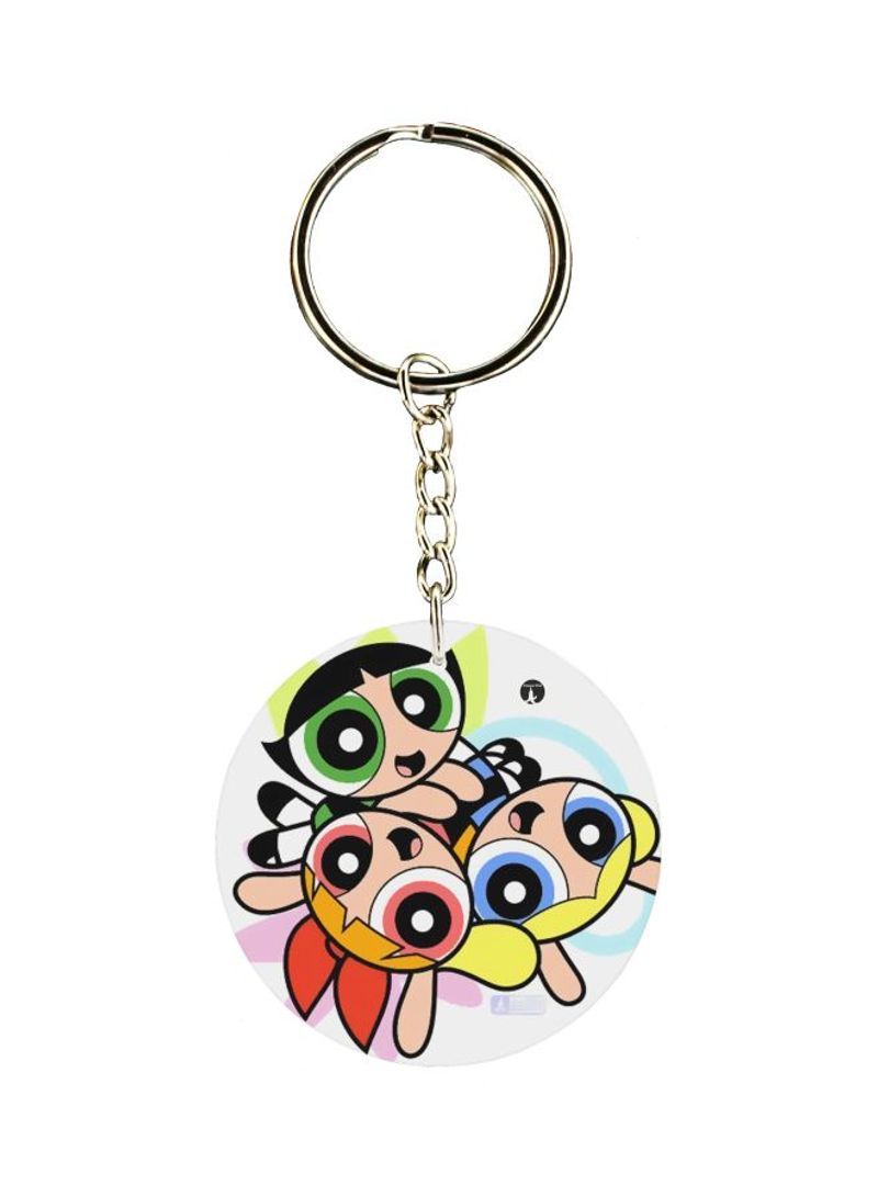 RKN Cartoon Printed Single Sided Keychain