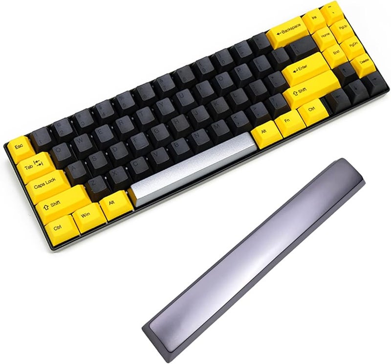 غطاء مفتاح شريط المسافة من سبيكة الفضاء بلمسة نهائية ذهبية عالية المتانة لمفاتيح لوحات المفاتيح الميكانيكية - Image 3