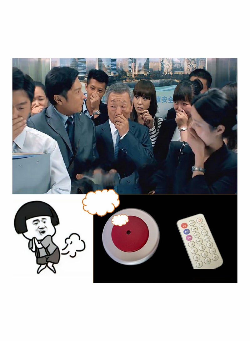 SYOSI آلة ضرطة صانع الضوضاء عن بعد، آلة صوت هفوة مضحكة، ألعاب إطلاق الريح يمكن التحكم فيها لاسلكيًا، ألعاب مزحة عملية، دعامة لعبة مزحة لأداء الحفلات - Image 2