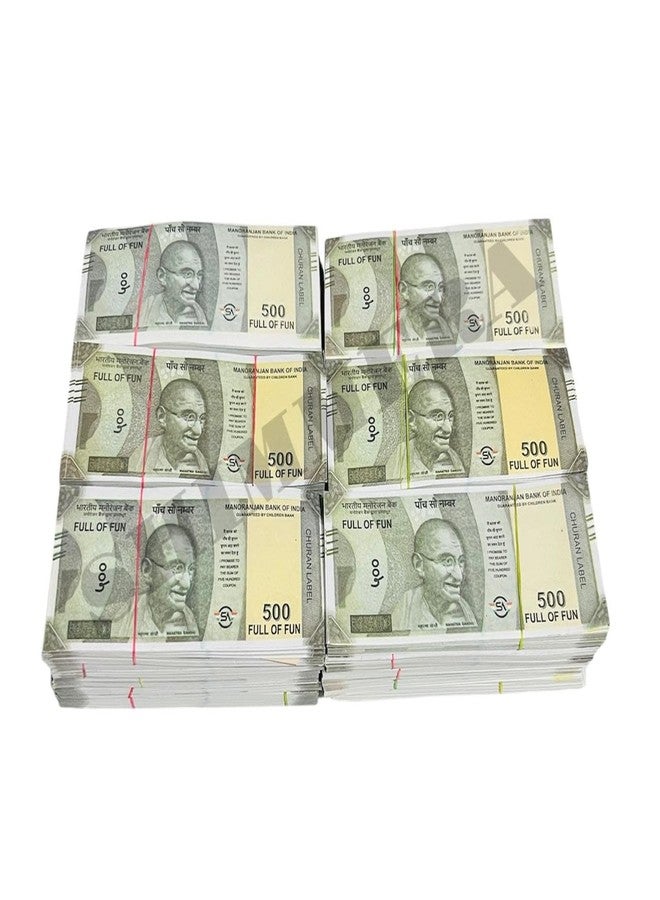 Shimmera Movie Prop Money (500 Notes) - Realistic-Looking Play Bills for Games, Parties, and Photoshoots - Image 3