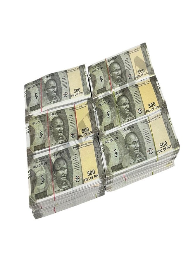 Shimmera Movie Prop Money (500 Notes) - Realistic-Looking Play Bills for Games, Parties, and Photoshoots - Image 4
