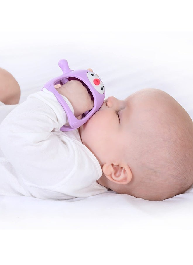 Generic - Penguin Buddy Never Drop Silicone Baby Teething Toy, 0 - 6 Months - Image 1